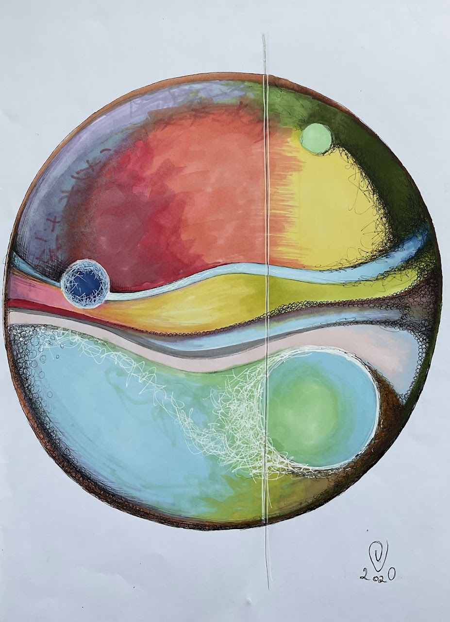 Untitled, Drawing on paper, 2024