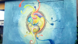 mural, painting by Ülle Ottokar